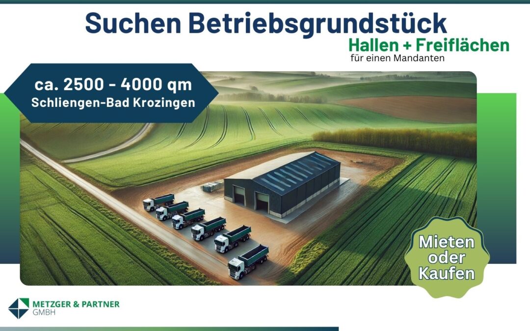 Suchen Betriebsgrundstück
