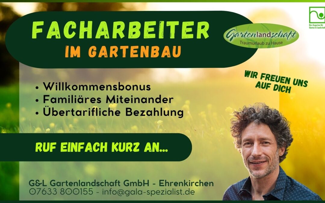 Facharbeiter im Gartenbau (m/w/d)